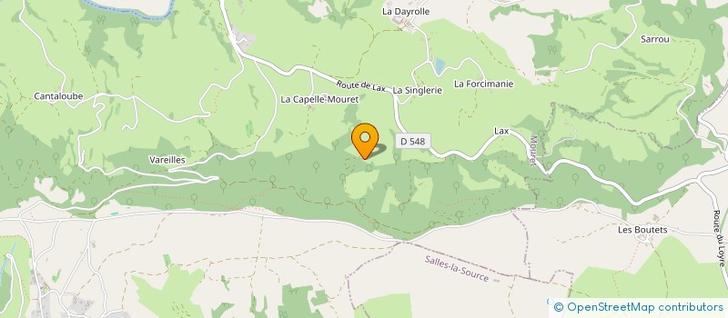 localisation de l'entreprise FERME DE MONTLOUBERT à MOURET