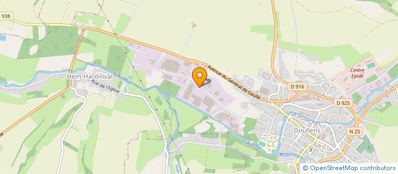 localisation de l'entreprise FERME DE MOREILLES à DOULLENS
