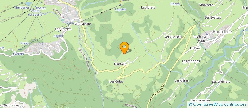 localisation de l'entreprise FERME DE NANTAILLY à HAUTELUCE