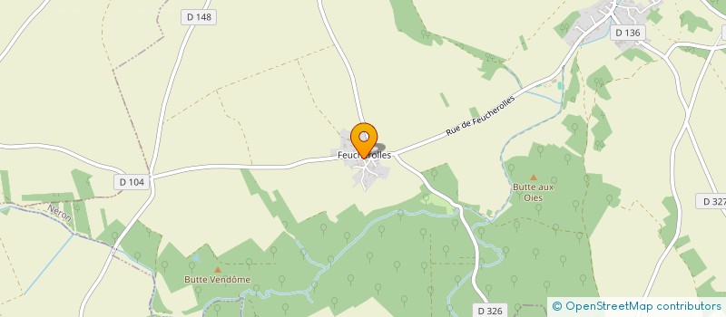 localisation de l'entreprise FERME DE NEROLLES à NERON