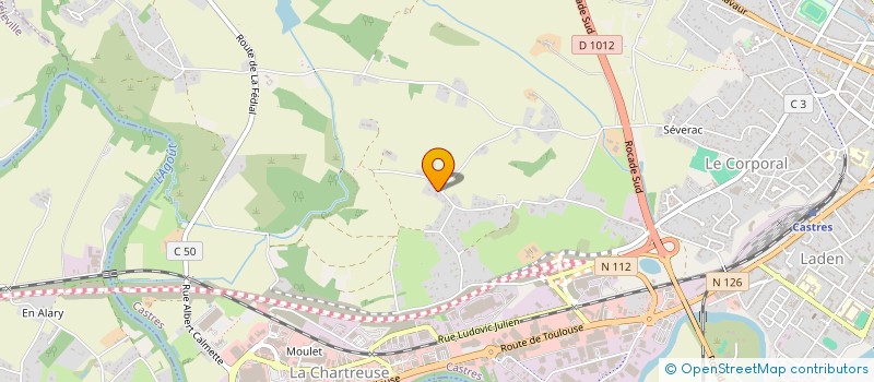 localisation de l'entreprise FERME DE PEYROUS  CASTRES