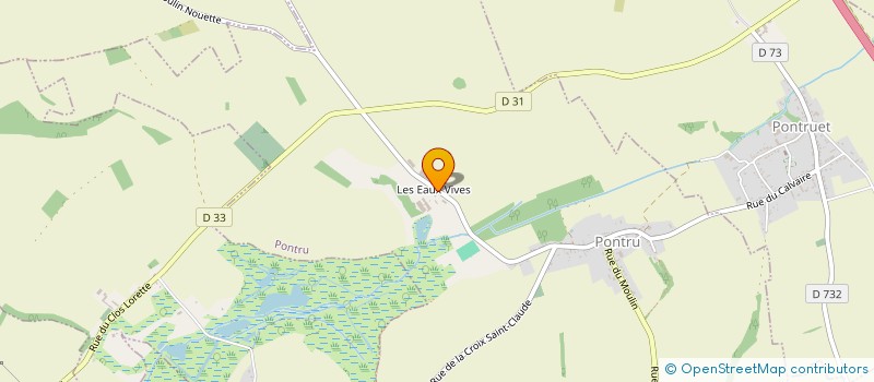 localisation de l'entreprise FERME DE PONTRU  PONTRU