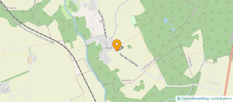 localisation de l'entreprise FERME DE RETAL  LIVERDY-EN-BRIE