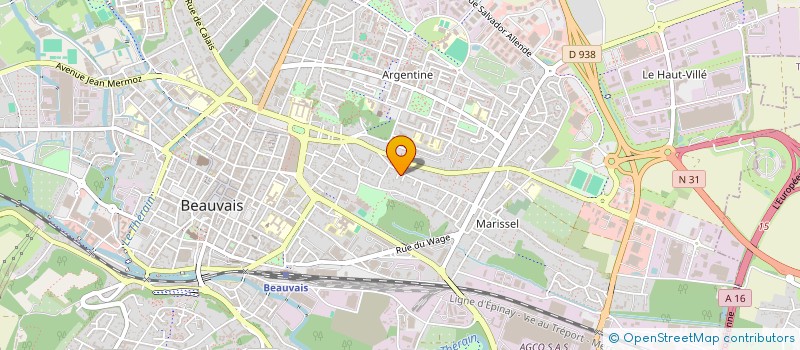 localisation de l'entreprise FERME DE SAINT ANTOINE  BEAUVAIS