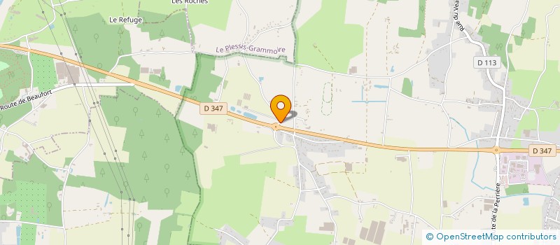 localisation de l'entreprise FERME DE SAINTE MARTHE à LOIRE-AUTHION