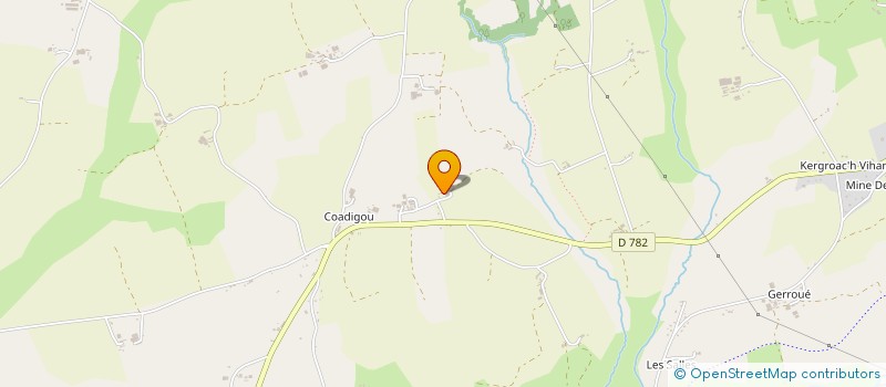 localisation de l'entreprise FERME DE TY ALLAIN  SCAER