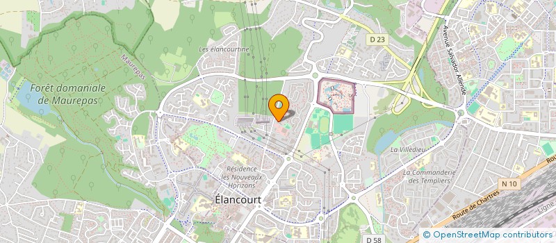 localisation de l'entreprise FERME DELAUB'  ELANCOURT