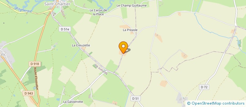 localisation de l'entreprise FERME DES ALOUETTES EARL à LA BERTHENOUX