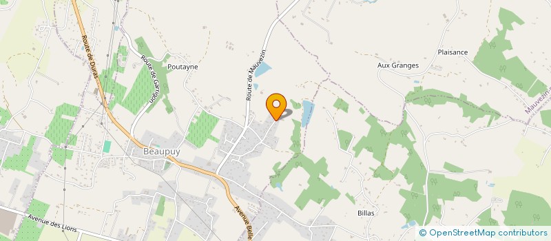 localisation de l'entreprise FERME DES BECOTS  BEAUPUY