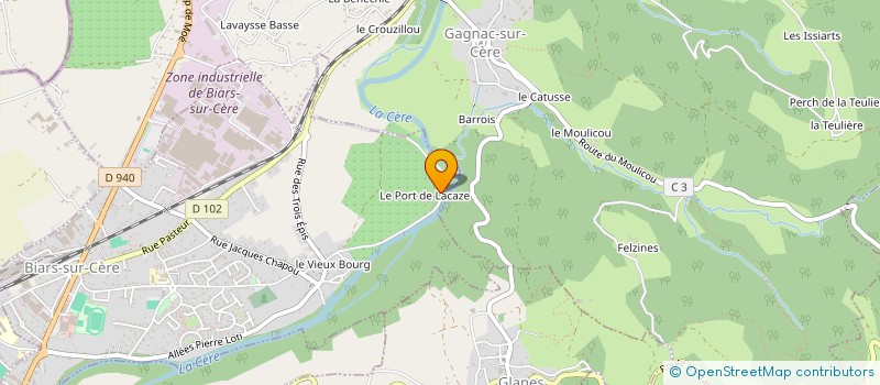 localisation de l'entreprise FERME DES BOUSQUETS  BRETENOUX