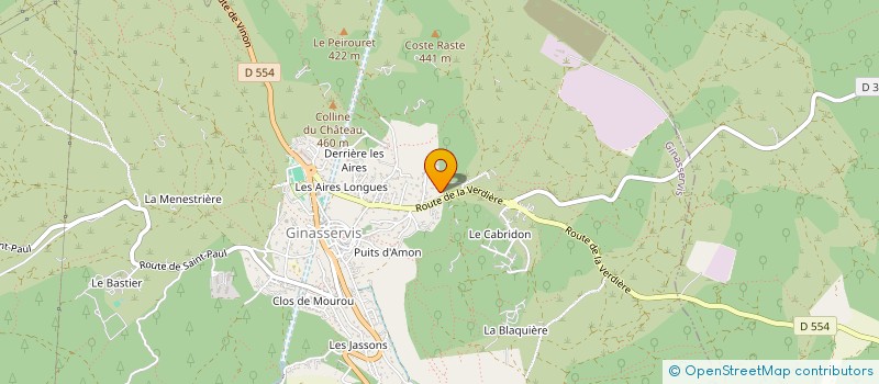 localisation de l'entreprise FERME DES BREGUIERES à ESPARRON