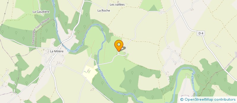 localisation de l'entreprise FERME DES BUISSONNETS à CHAMPAGNE-SAINT-HILAIRE