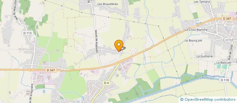 localisation de l'entreprise FERME DES CHAPELLES à LOIRE-AUTHION