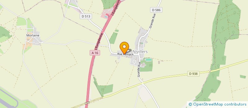 localisation de l'entreprise FERME DES COURTILLETS  NIVILLERS