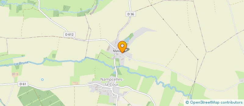 localisation de l'entreprise FERME DES EBURGNIERS à THENAILLES