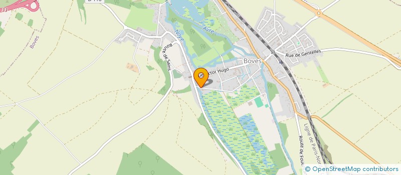 localisation de l'entreprise FERME DES ECLUSES à BOVES