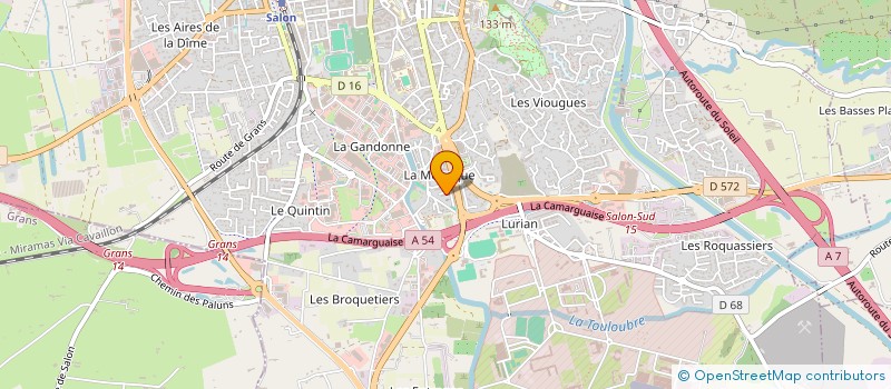 localisation de l'entreprise FERME DES ENTRAGES  SALON-DE-PROVENCE