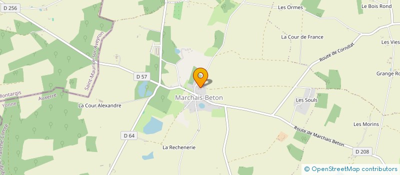 localisation de l'entreprise FERME DES FRELATS à CHARNY OREE DE PUISAYE