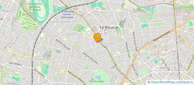 localisation de l'entreprise FERME DES GARLAUDS  LE BOUSCAT