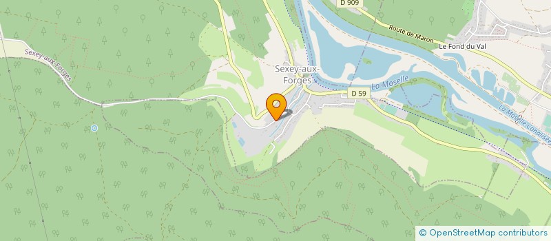 localisation de l'entreprise FERME DES GIMEYS  SEXEY-AUX-FORGES
