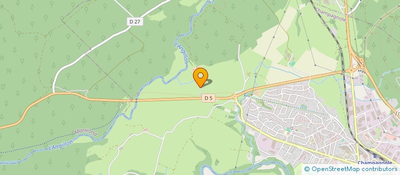 localisation de l'entreprise FERME DES ILES  CHAMPAGNOLE