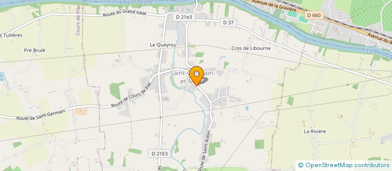 localisation de l'entreprise FERME DES JABOUILLETS  SAINT-GERMAIN-ET-MONS