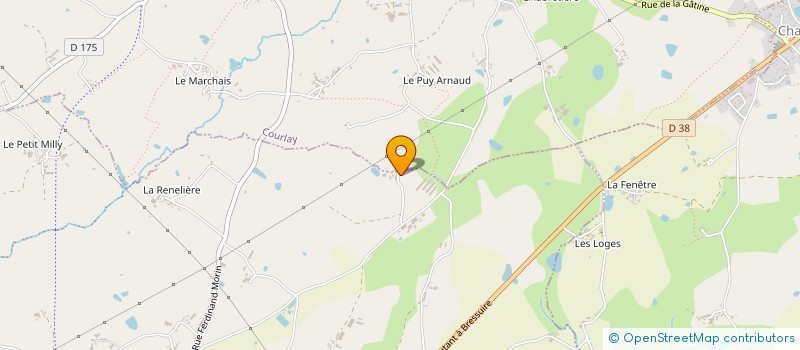 localisation de l'entreprise FERME DES LIENS TISSES  MONCOUTANT-SUR-SEVRE