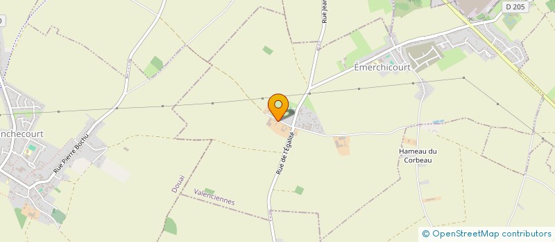 localisation de l'entreprise FERME DES LIMONS  EMERCHICOURT