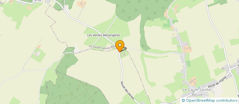 localisation de l'entreprise FERME DES MESANGES  AUVILLIERS