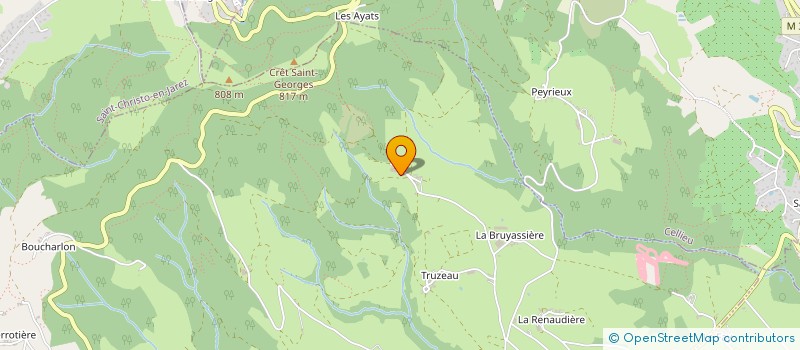 localisation de l'entreprise FERME DES MYL COCHONS  SAINT-CHAMOND