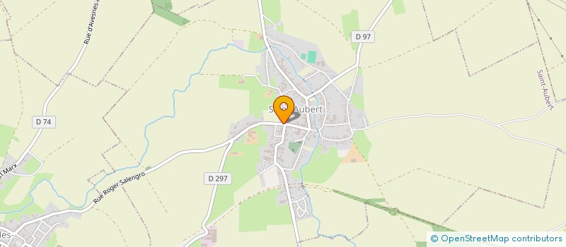 localisation de l'entreprise FERME DES PEUPLIERS à SAINT-AUBERT