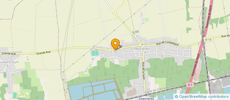 localisation de l'entreprise FERME DES QUATRE SAISONS à CHEVRIERES