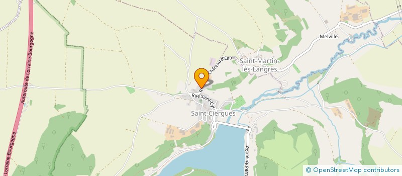 localisation de l'entreprise FERME DES QUATRE VENTS à SAINT-CIERGUES