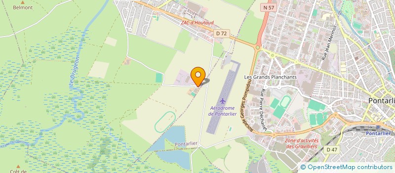 localisation de l'entreprise FERME DES RIVIERES  HOUTAUD