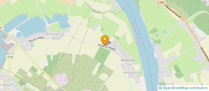 localisation de l'entreprise FERME DES TEMPLIERS  ANNEVILLE-AMBOURVILLE