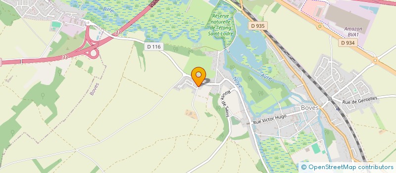 localisation de l'entreprise FERME DES VOIRIES à BOVES