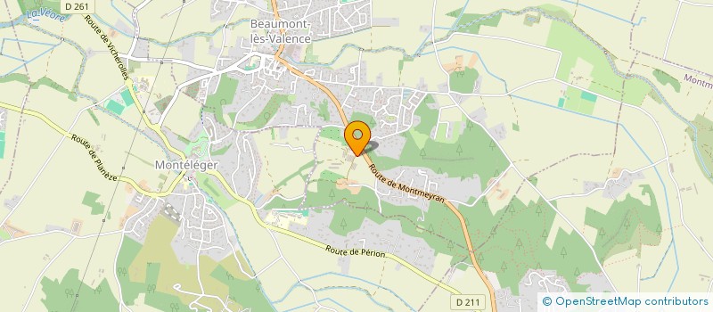 localisation de l'entreprise FERME DES VOLONTEUX  BEAUMONT-LES-VALENCE