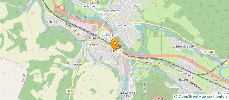 localisation de l'entreprise FERME DEVANT FAITE FAMILLE REMY à ARCHES