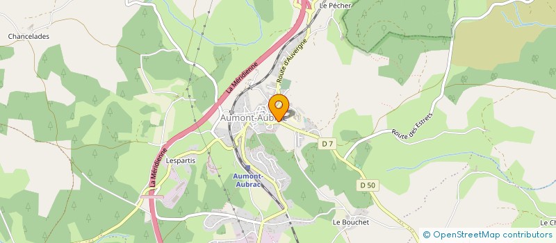 localisation de l'entreprise FERME DU BARRY  PEYRE EN AUBRAC