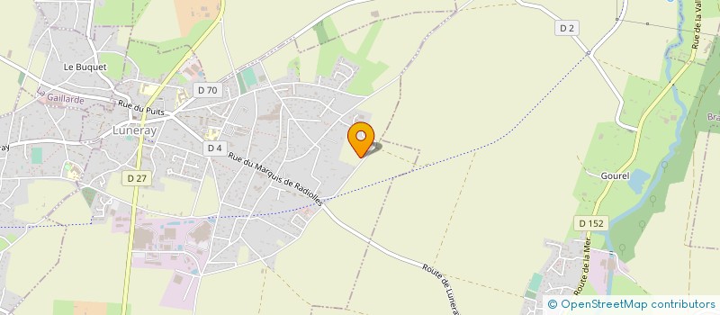 localisation de l'entreprise FERME DU BEAU SEJOUR  LUNERAY