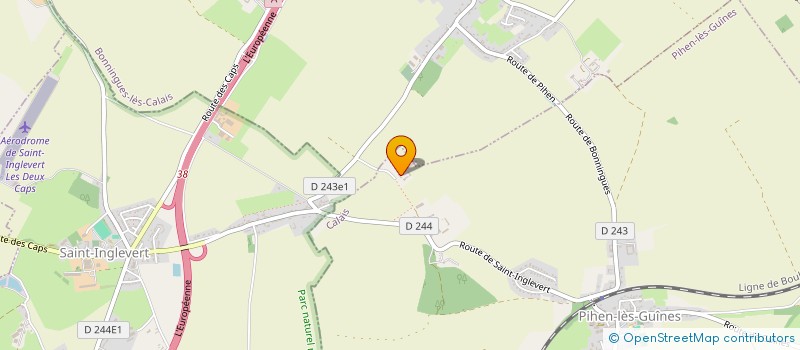 localisation de l'entreprise FERME DU BEAUREGARD  PIHEN-LES-GUINES