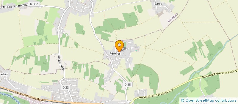 localisation de l'entreprise FERME DU BIAS  CRECY-LA-CHAPELLE