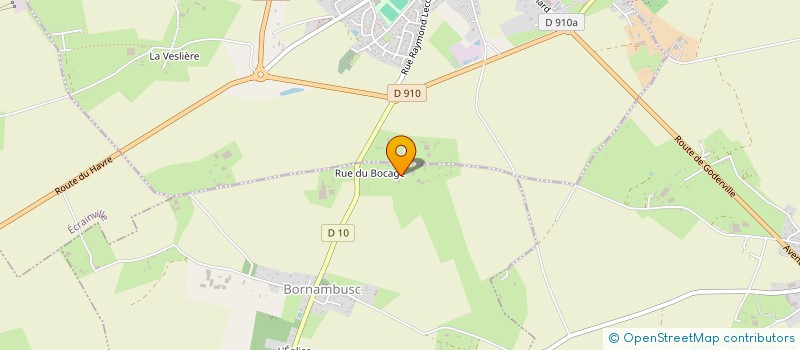 localisation de l'entreprise FERME DU BOCAGE à GODERVILLE