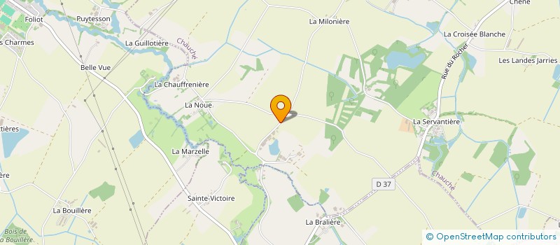 localisation de l'entreprise FERME DU BOCAGE  CHAUCHE