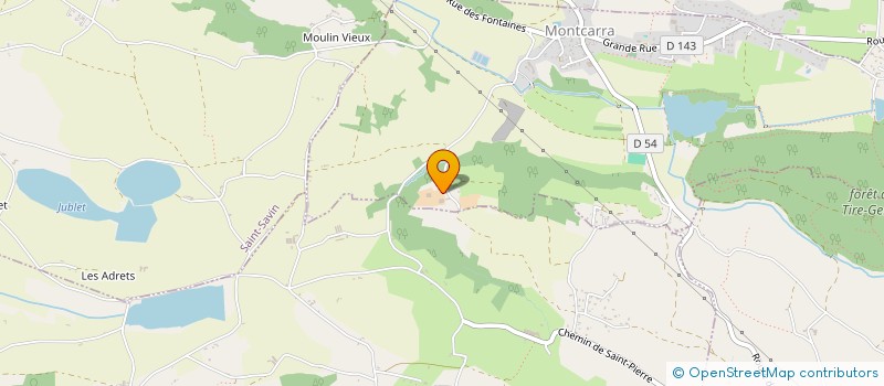 localisation de l'entreprise FERME DU BUCLAY  MONTCARRA