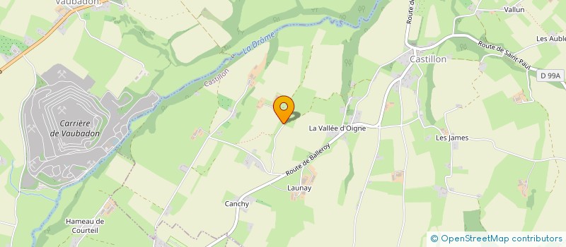 localisation de l'entreprise FERME DU CANCHY  CASTILLON