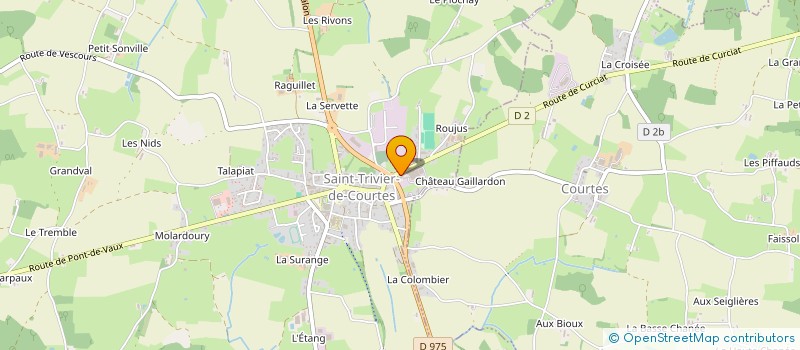 localisation de l'entreprise FERME DU CHAMP JACQUET à COURTES