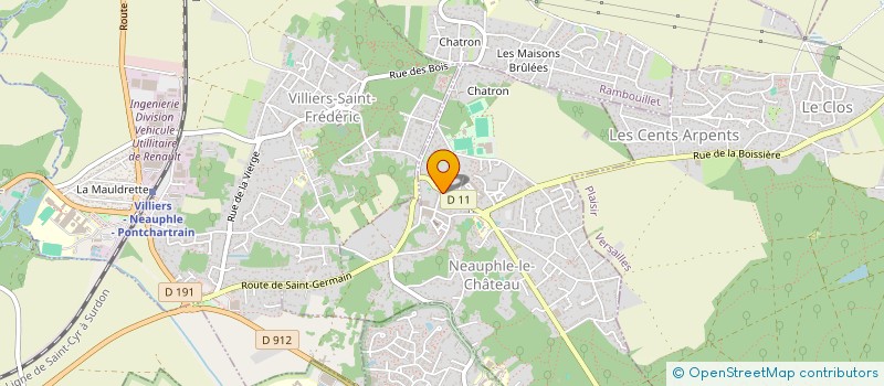 localisation de l'entreprise FERME DU CHATEAU  NEAUPHLE-LE-CHATEAU