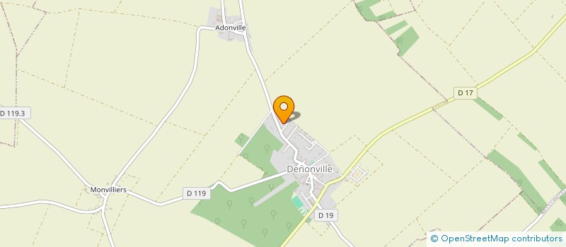 localisation de l'entreprise FERME DU CHATEAU DE DENONVILLE à AUNEAU-BLEURY-SAINT-SYMPHORIEN