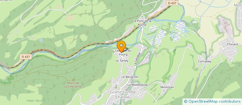 localisation de l'entreprise FERME DU FLOYA  GRAND'COMBE-CHATELEU